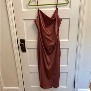 Elegant Women's Dress in Rose